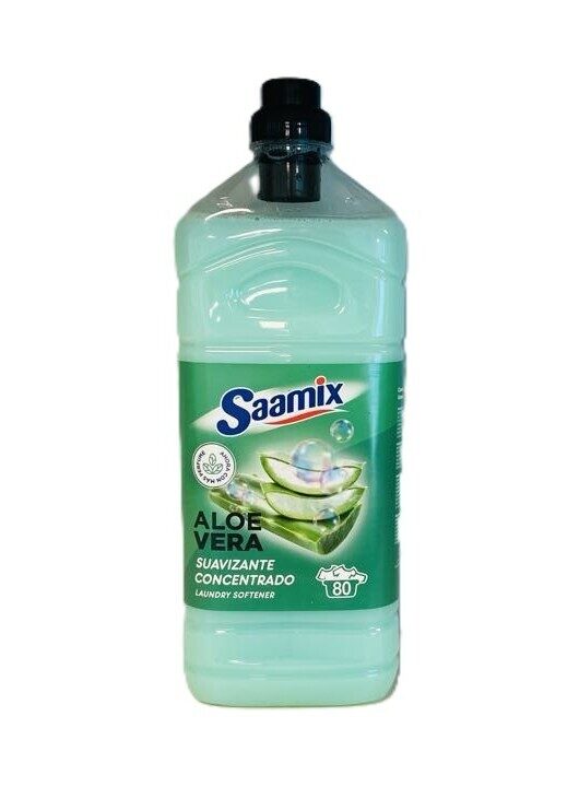 Saamix Aloe Vera koncentrēts veļas mīkstinātājs ar alveju 
